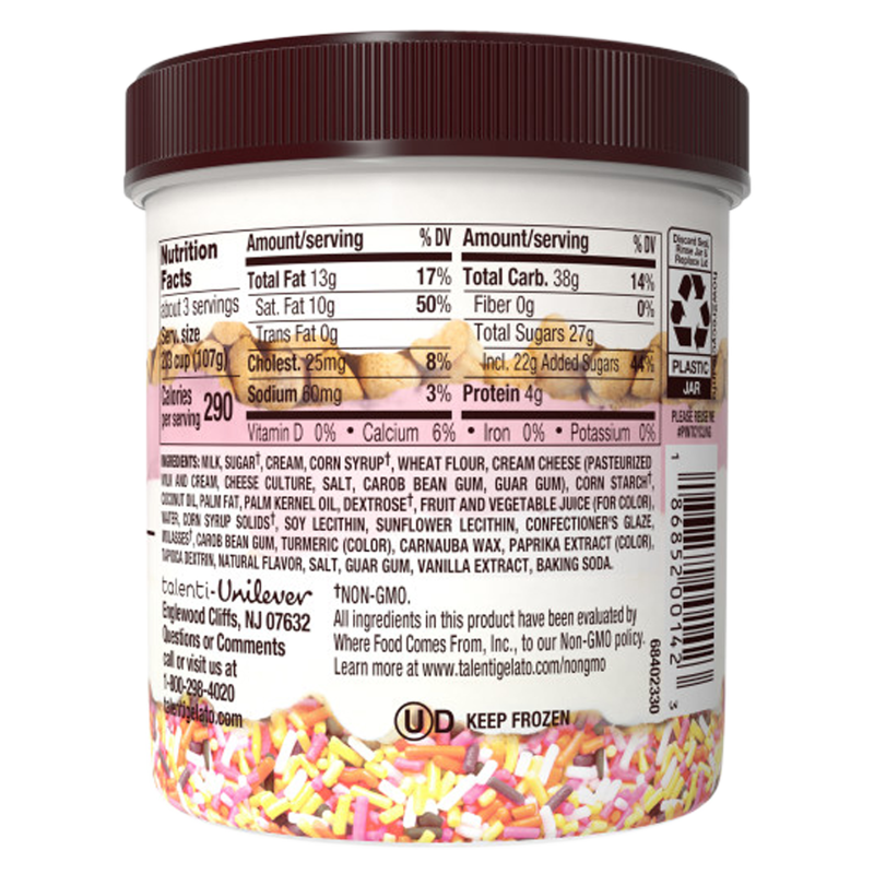 Confetti Cookie Gelato Layers