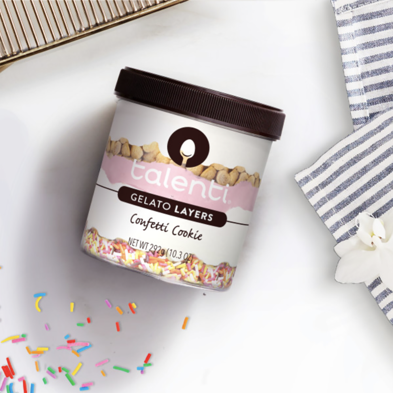 Confetti Cookie Gelato Layers
